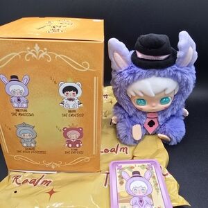 Xiaofei "The Magician" Plush Toy with Hat From Tarot Realm Series NWB